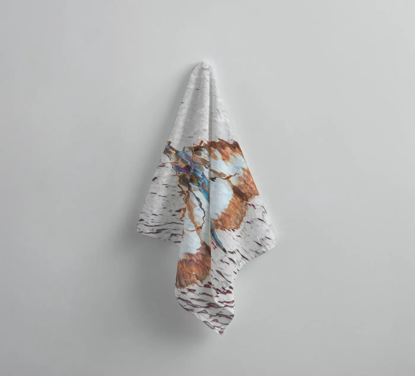 Moth towel by Dave Hare Photography