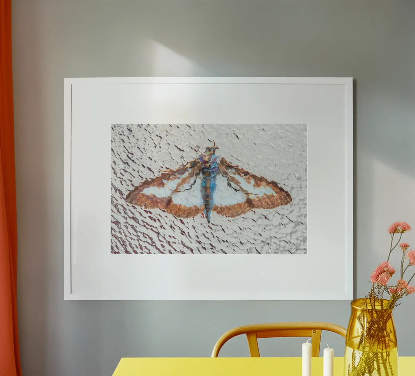 Moth poster by Dave Hare Photography