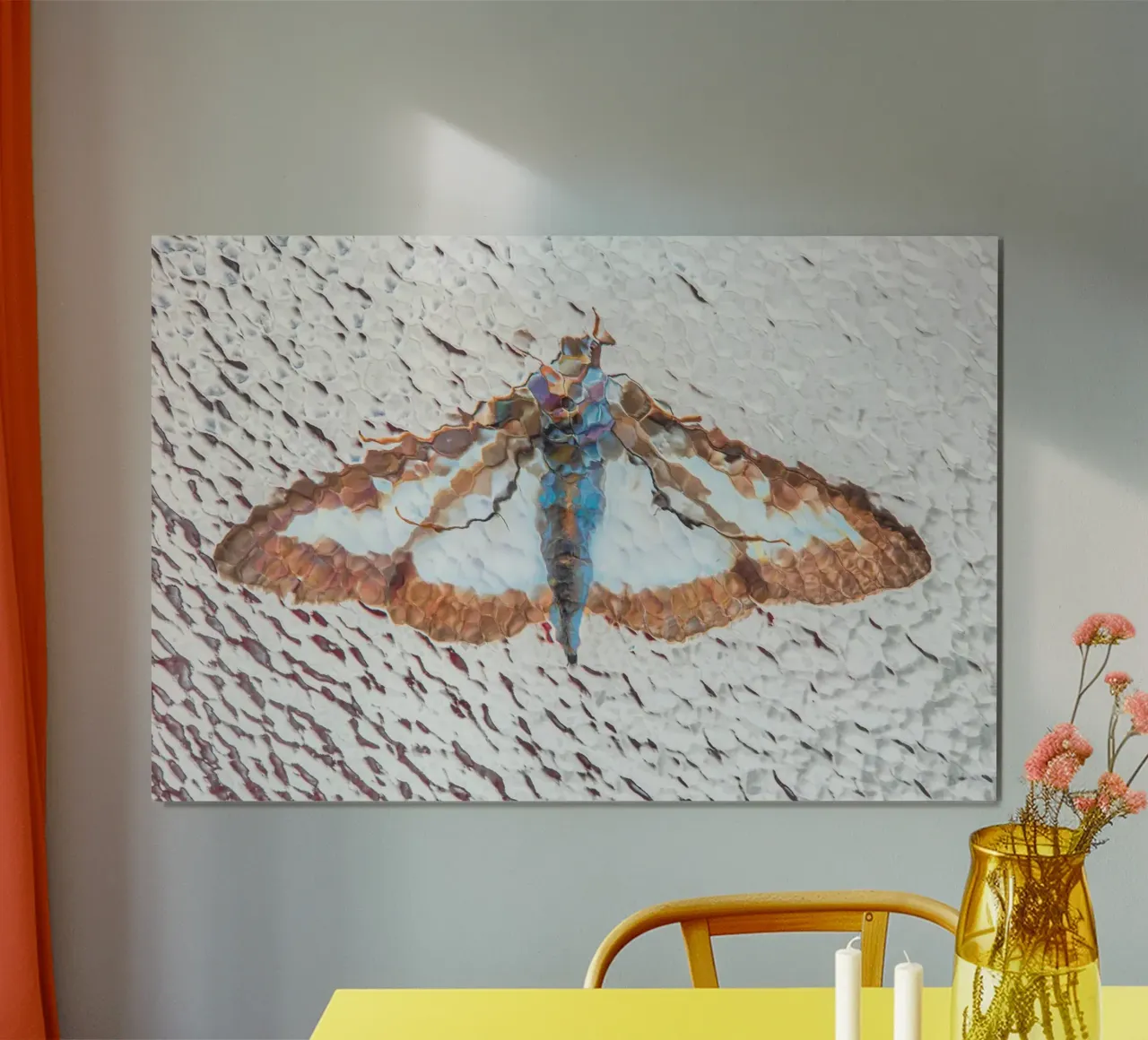 Moth poster by Dave Hare Photography