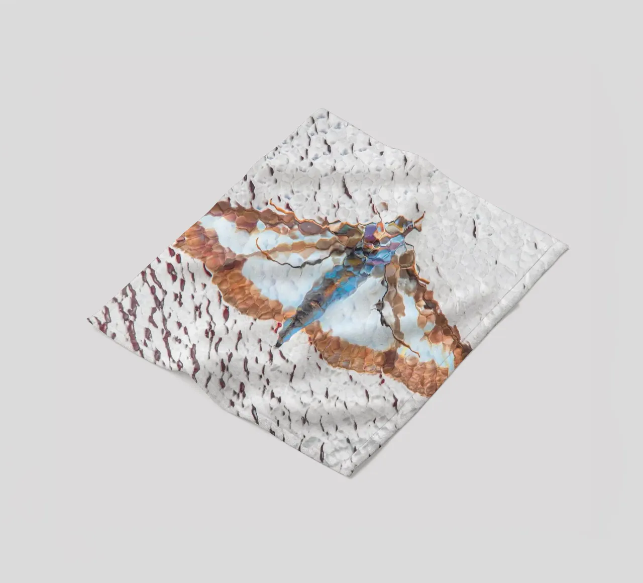 Moth fleecedeken van Dave Hare Photography