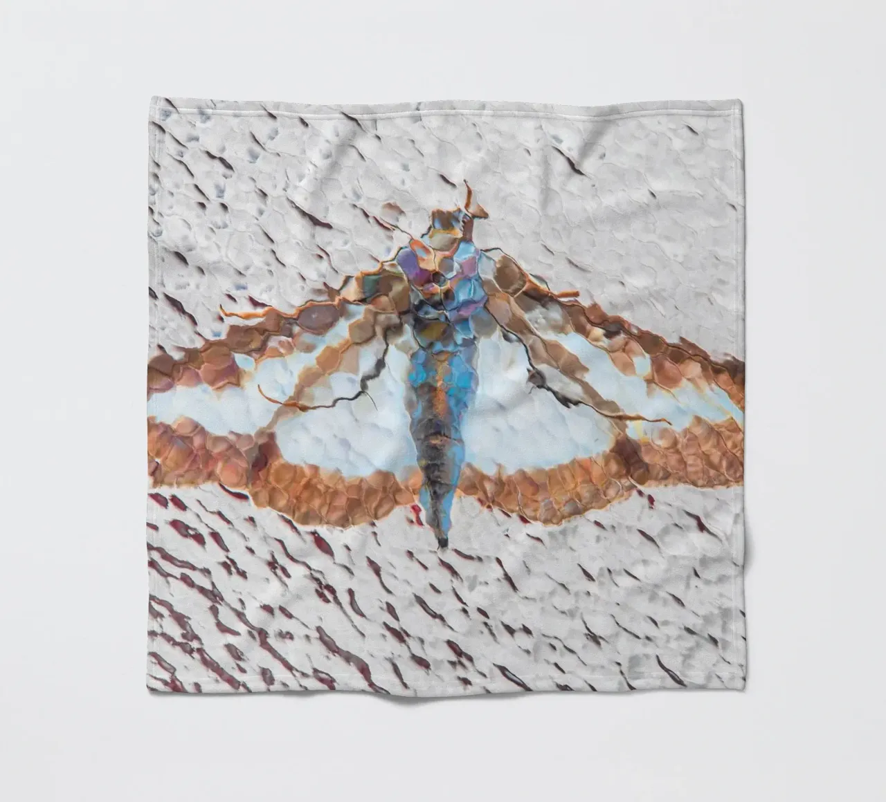 Moth fleecedeken van Dave Hare Photography