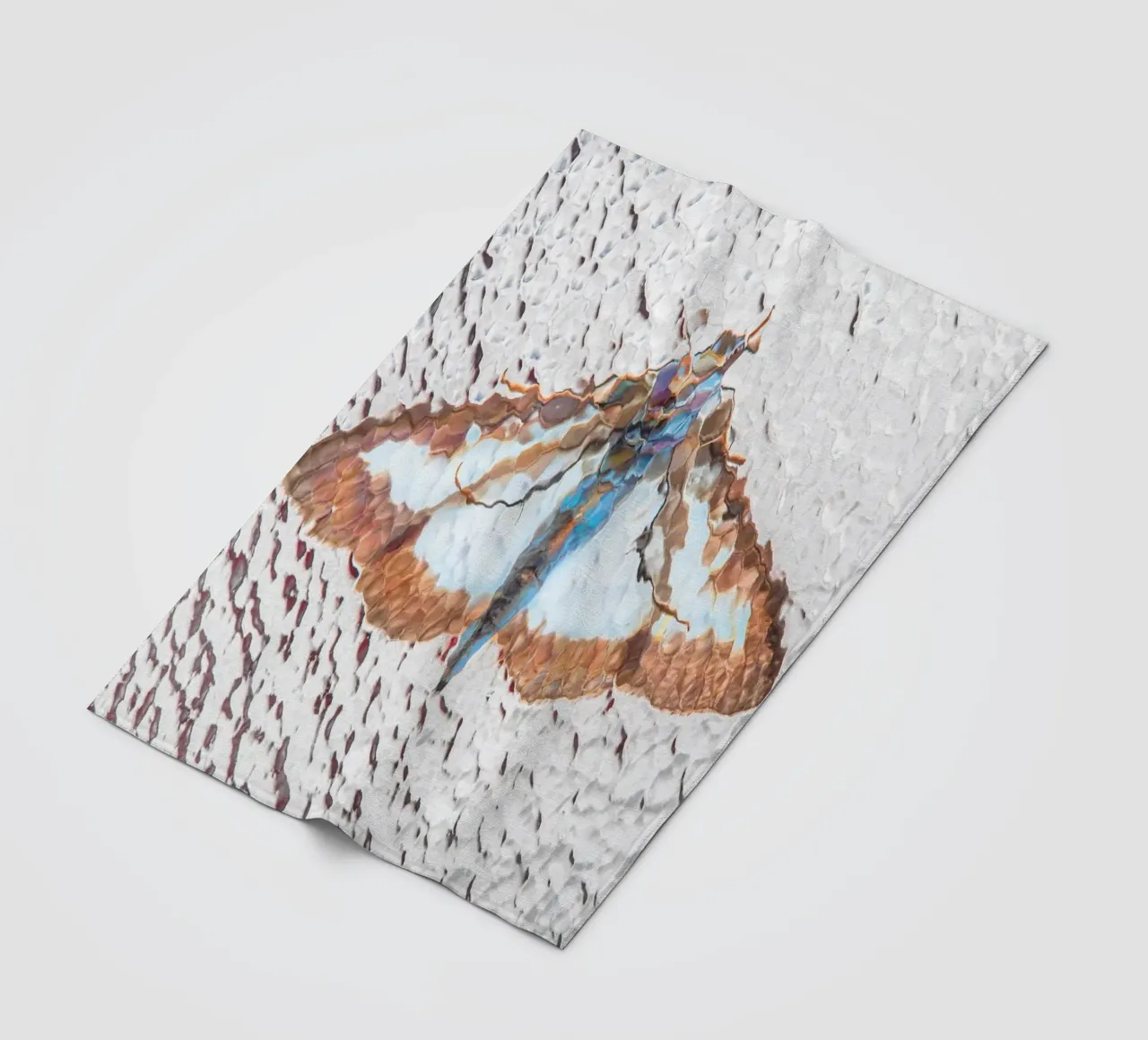 Moth fleecedeken van Dave Hare Photography