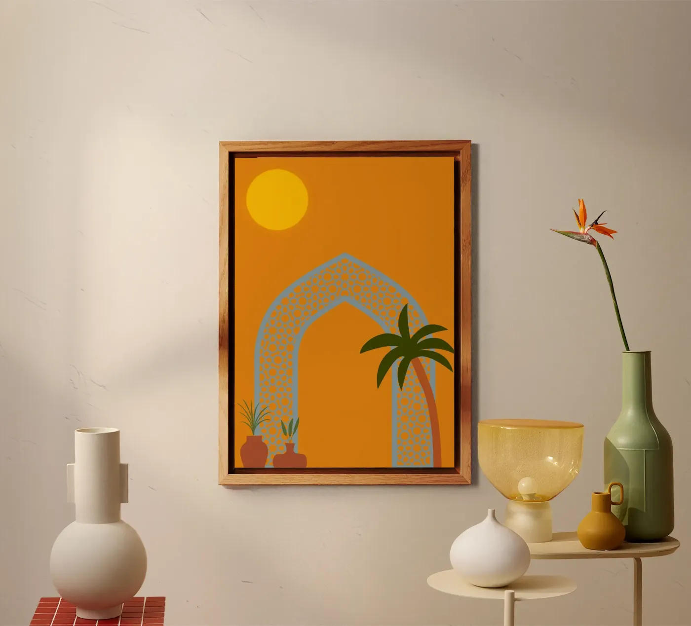 Desert Day forex plate by Mounias Design