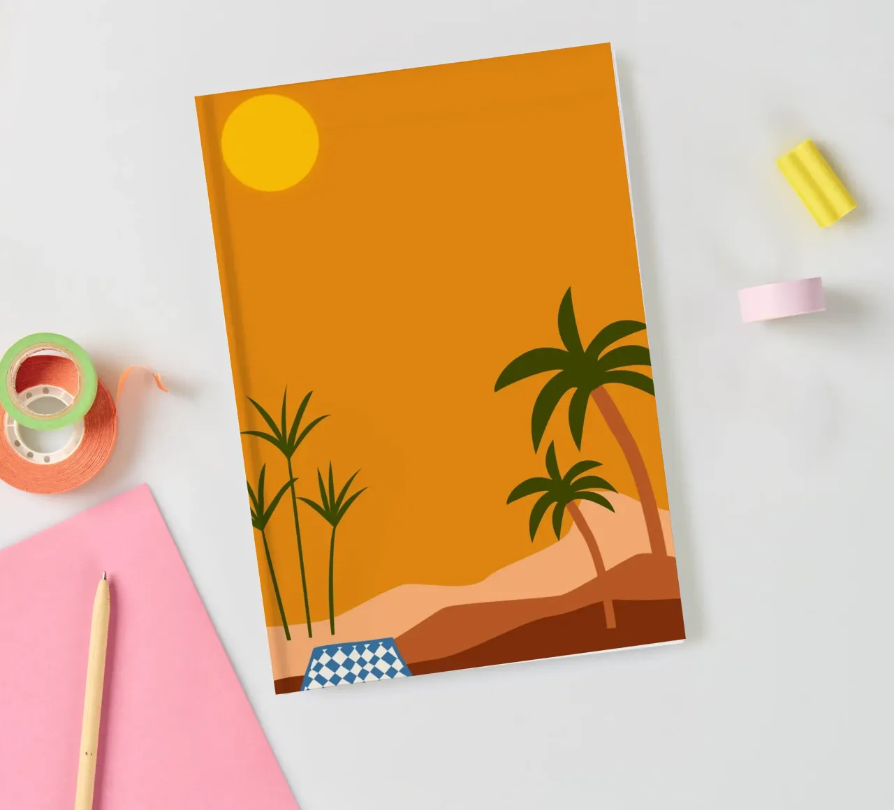 Desert Day 4 notebook by Mounias Design