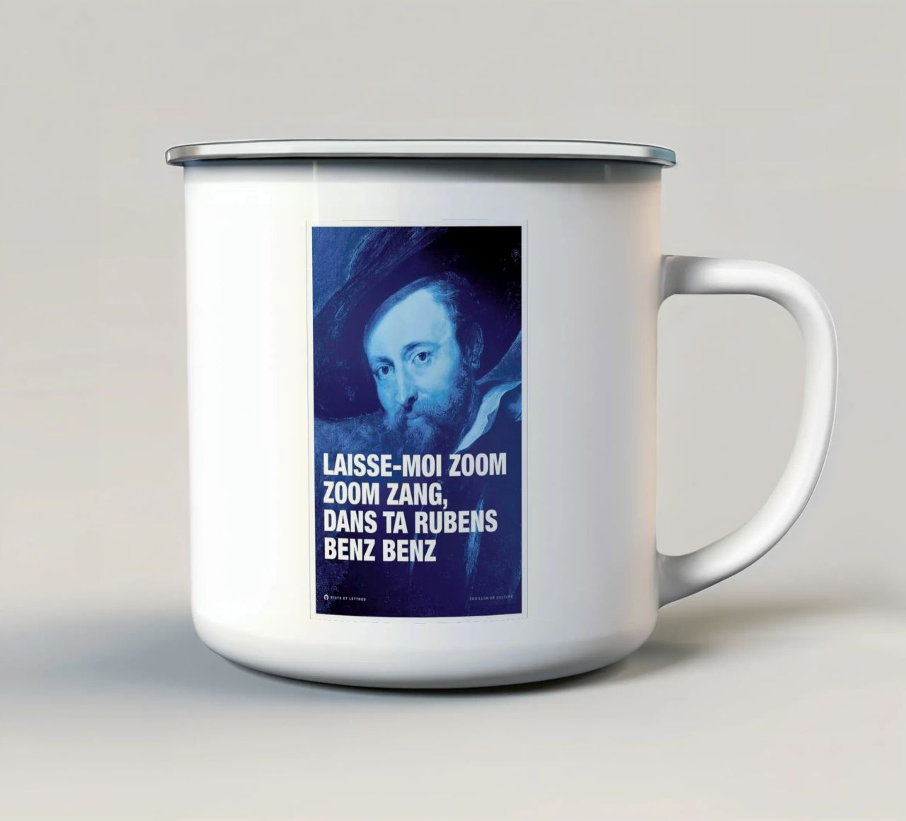 Rubens tazza in smalto da Fists Et Lettres