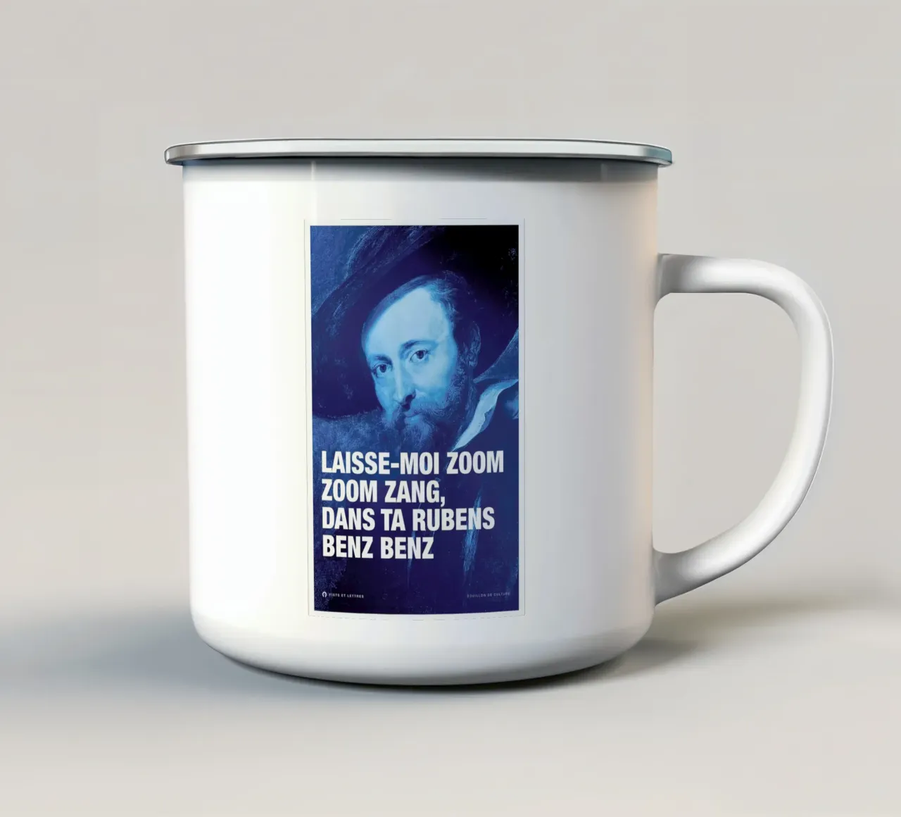 Rubens tazza in smalto da Fists Et Lettres