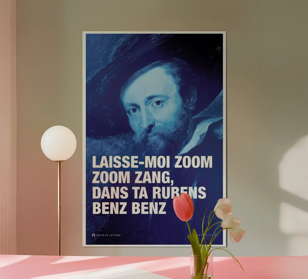 Rubens poster van Fists Et Lettres