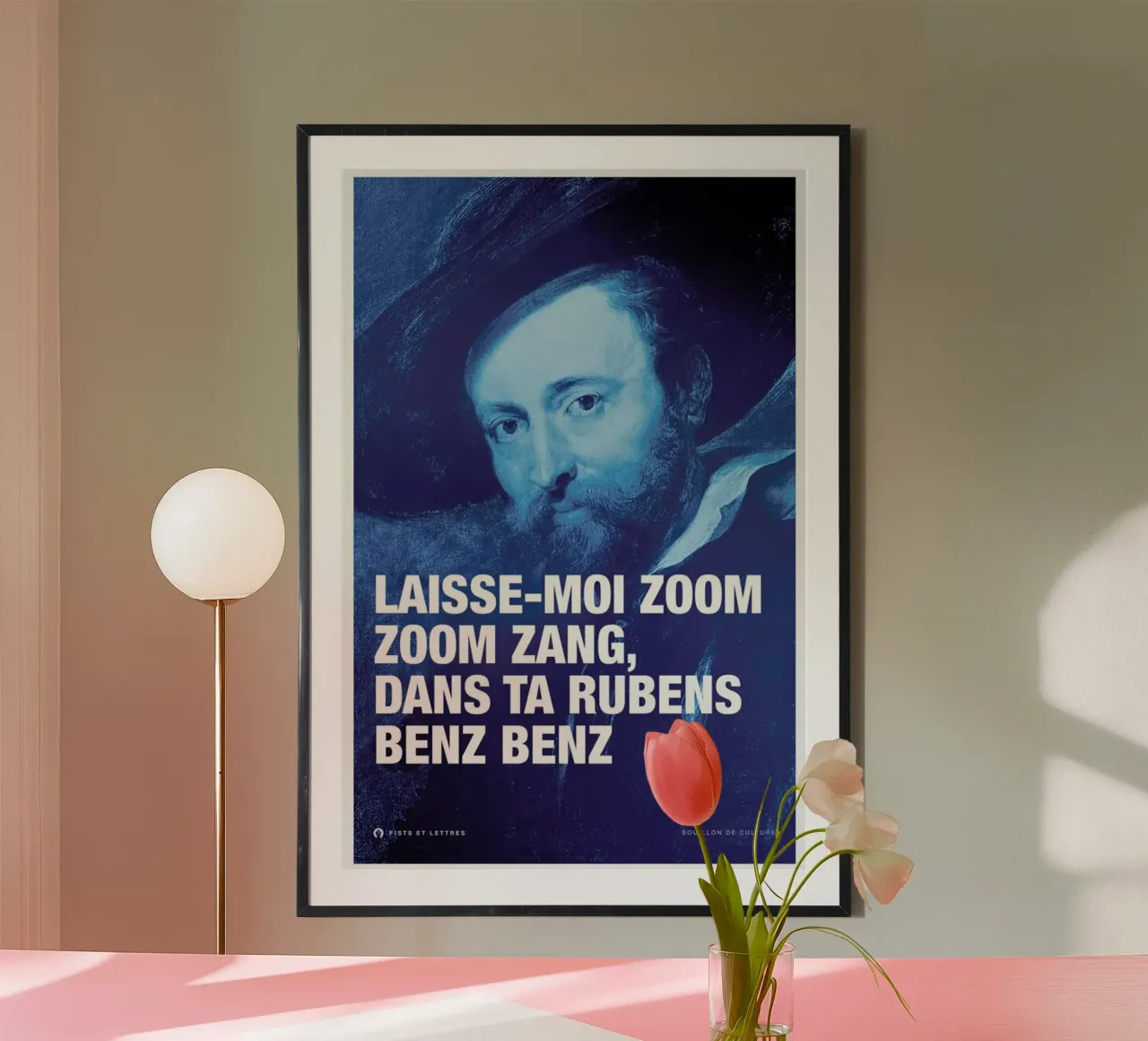 Rubens poster van Fists Et Lettres