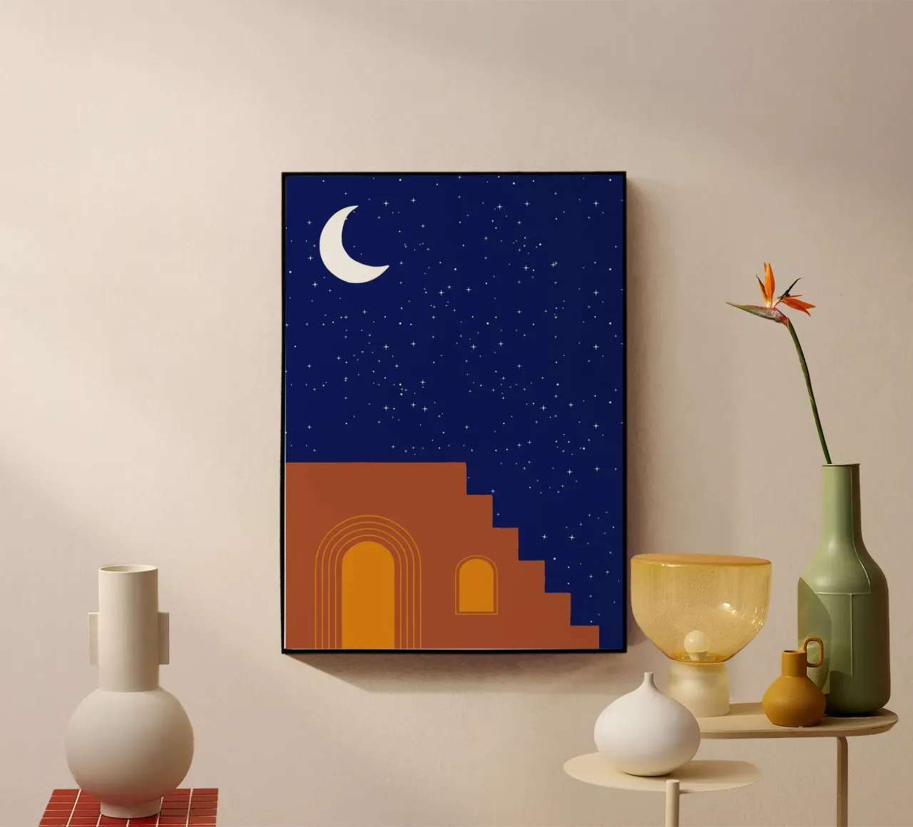 Desert Night plexiglass da Mounias Design