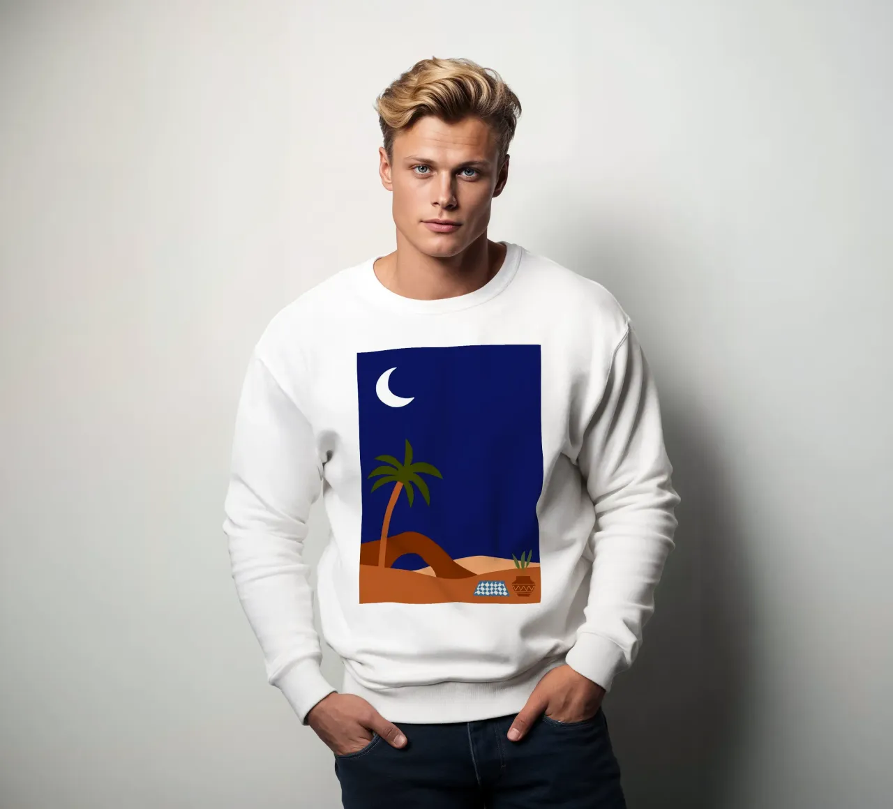 Desert Night 2 felpa da Mounias Design
