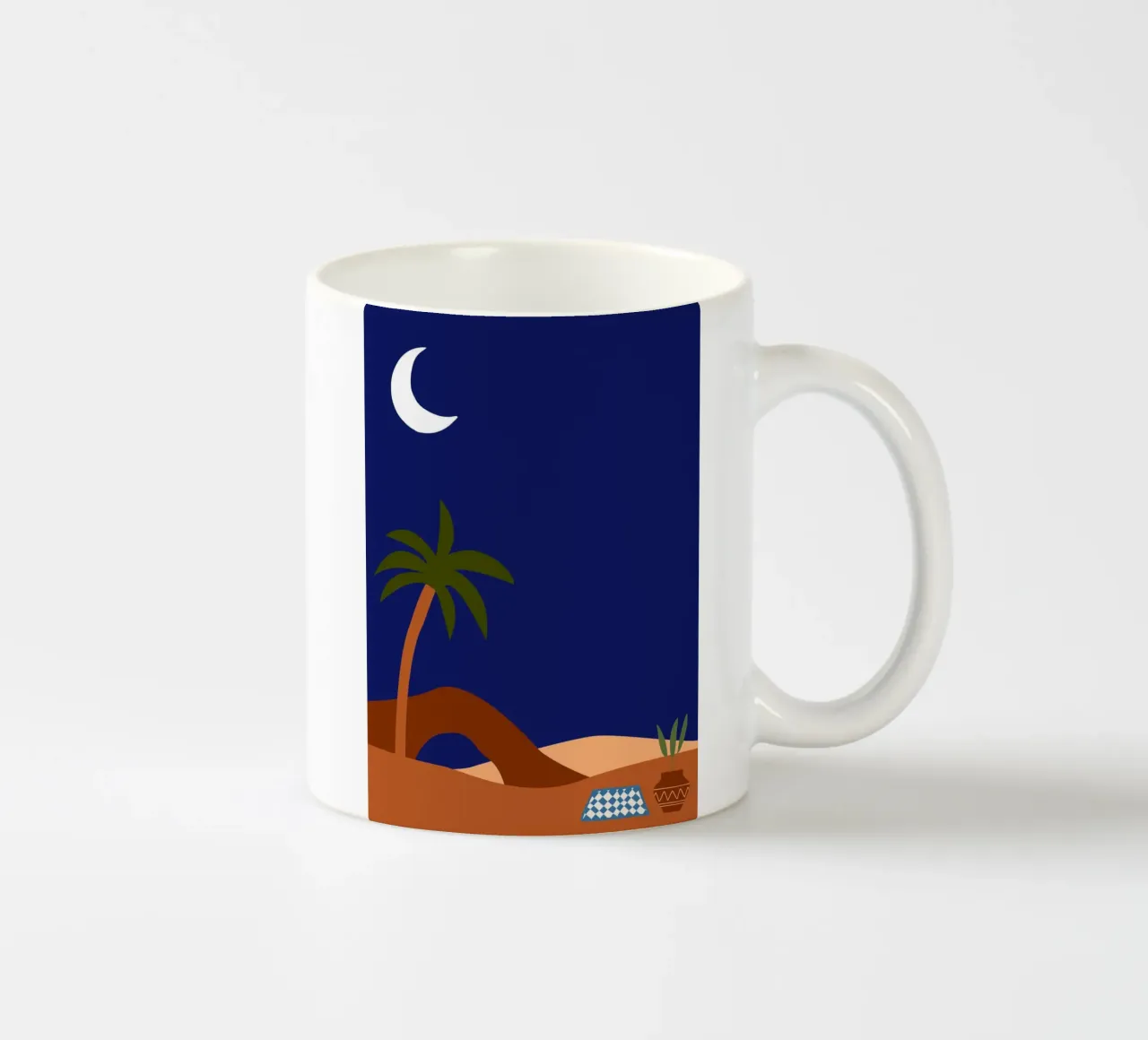 Desert Night 2 tazza in ceramica da Mounias Design