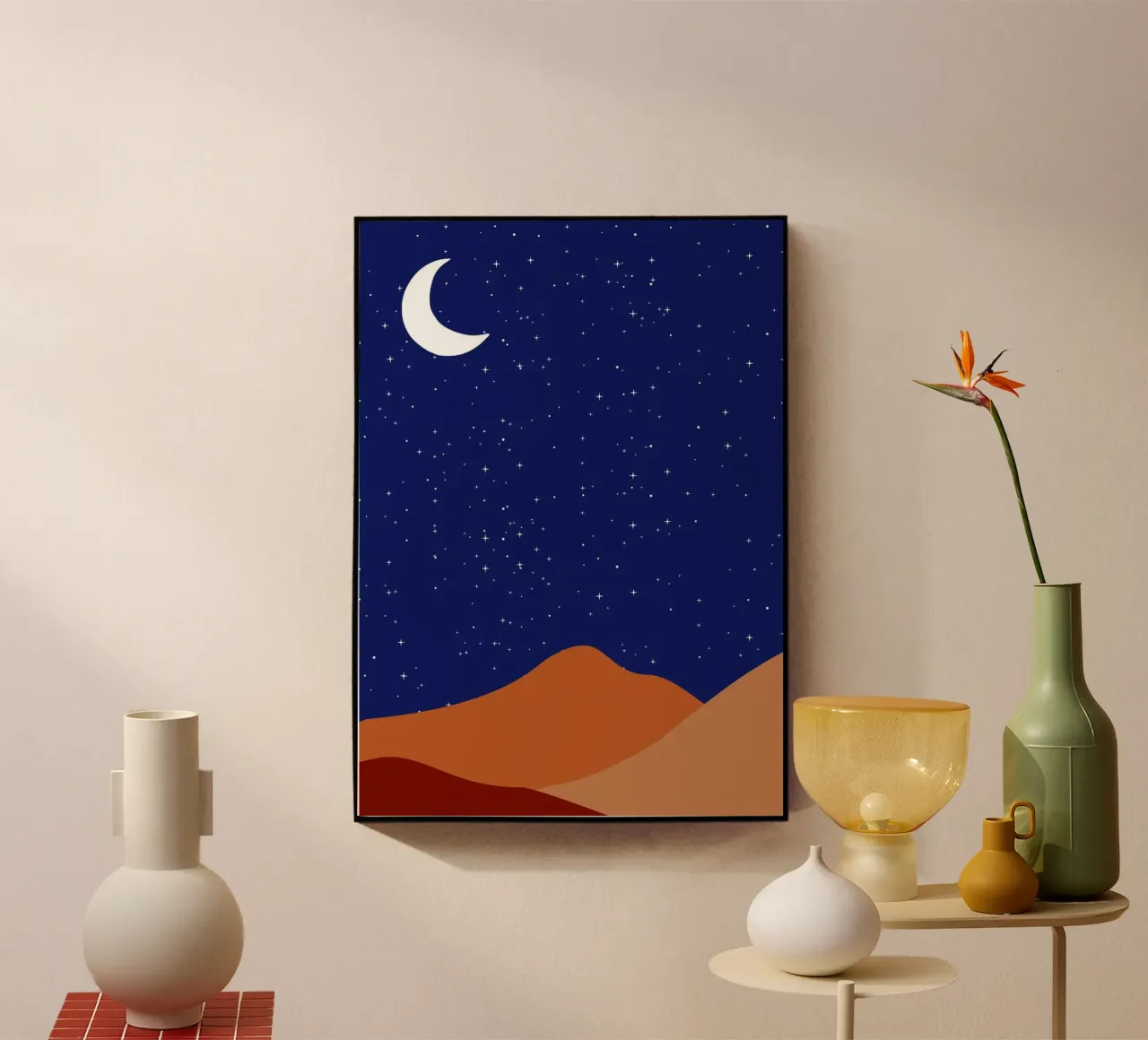 Desert Night 3 plexiglass da Mounias Design