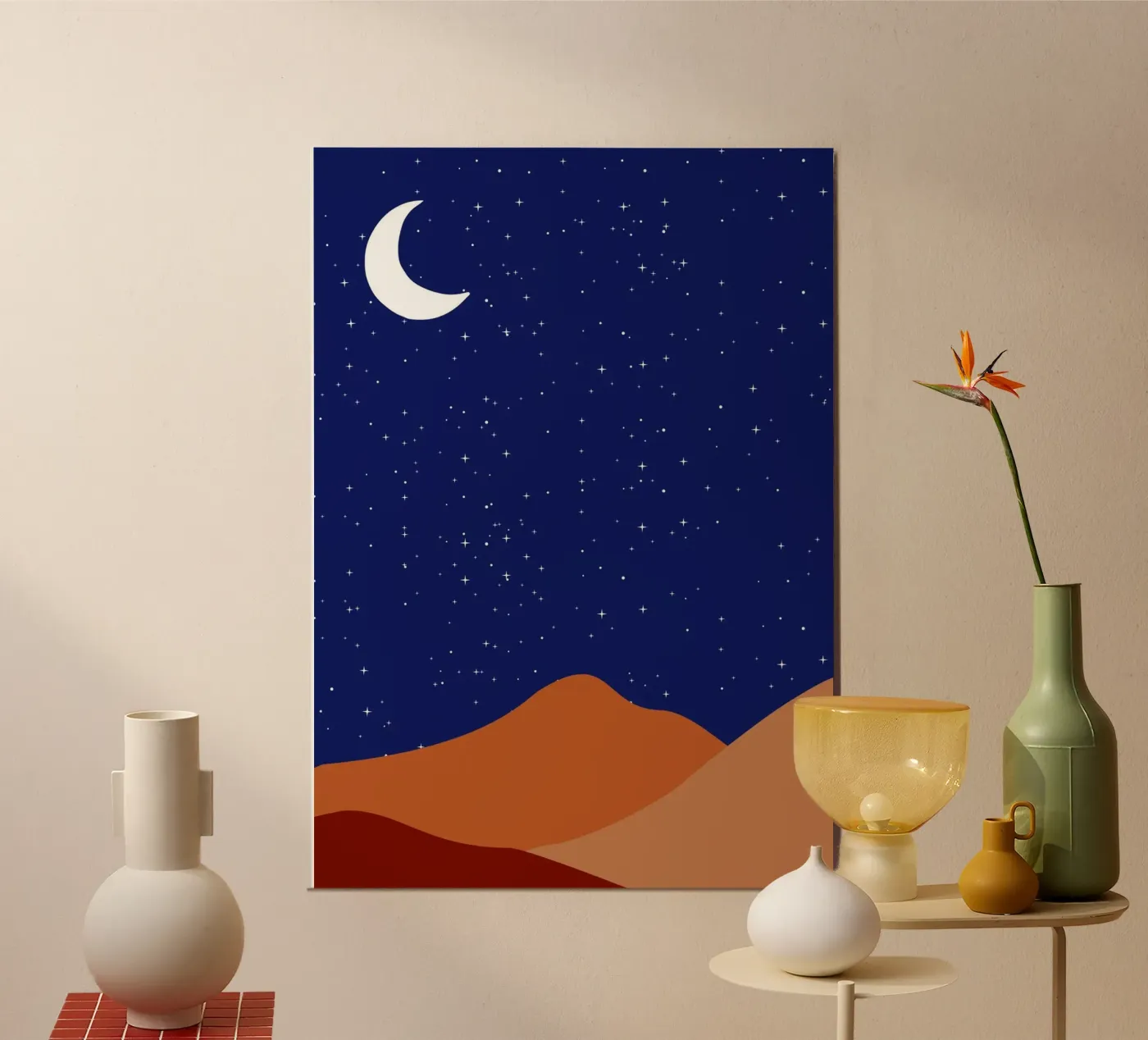 Desert Night 3 poster da Mounias Design