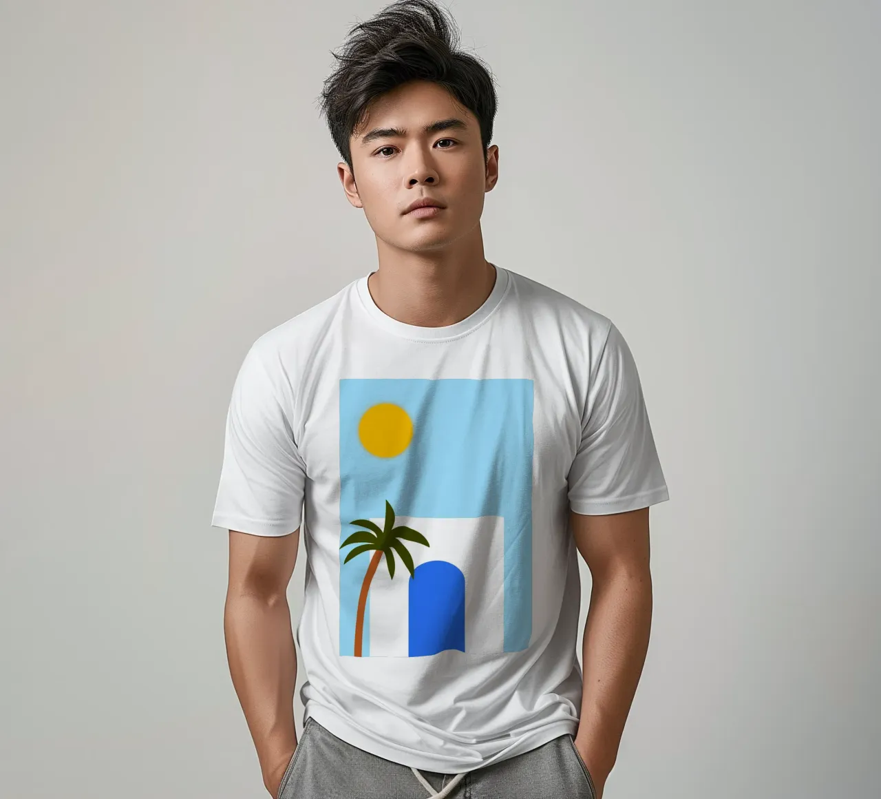 Tunis t-shirt da Mounias Design