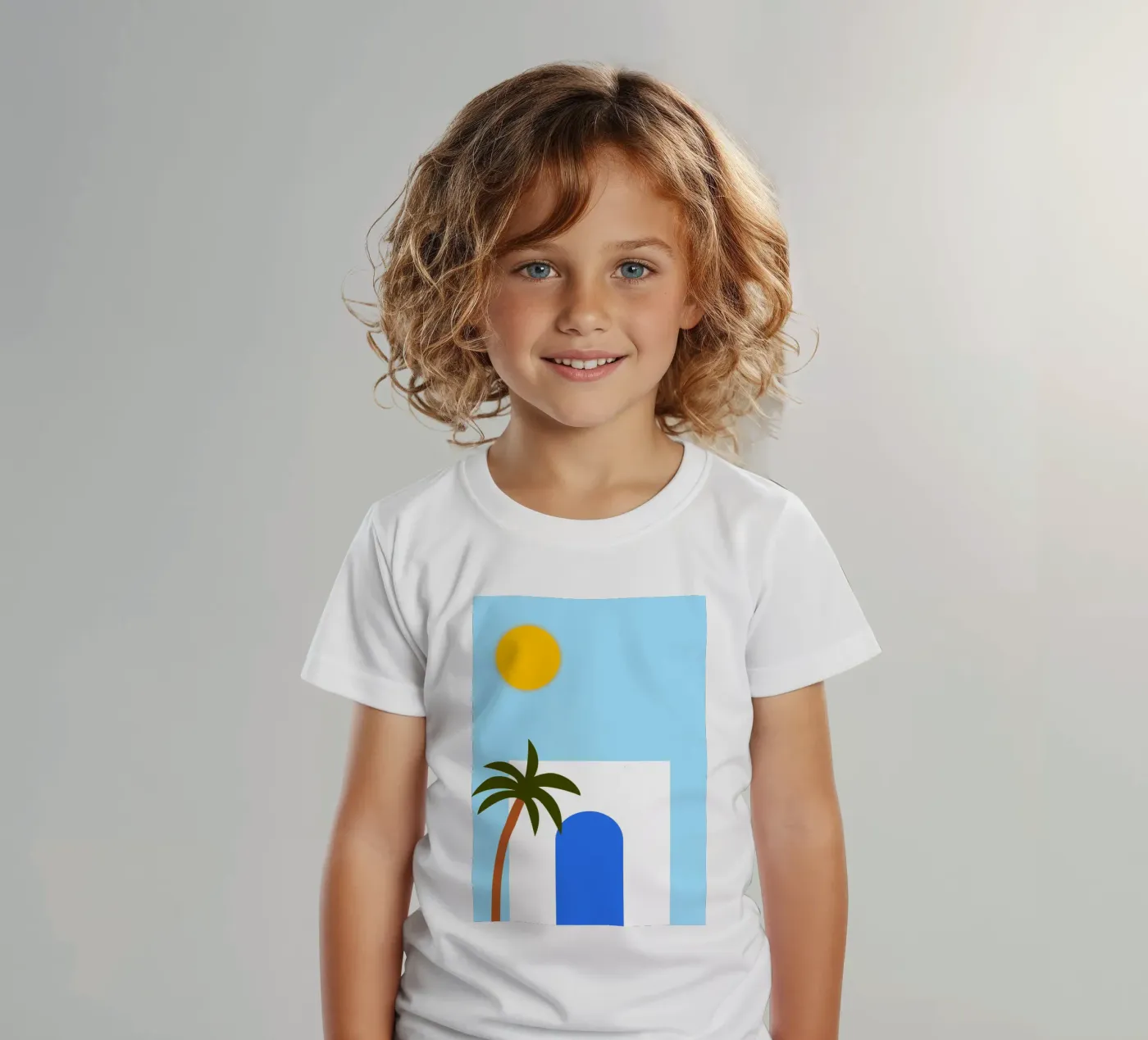Tunis t-shirt bambini da Mounias Design