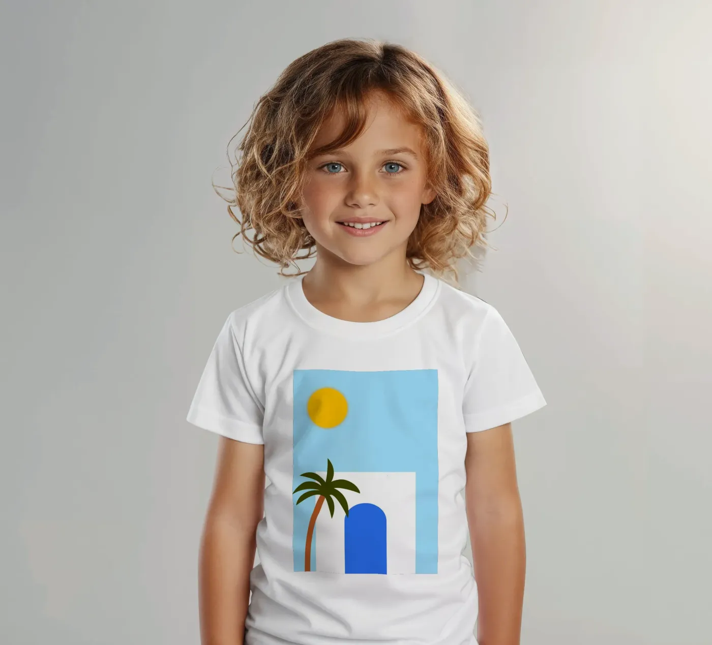 Tunis t-shirt bambini da Mounias Design