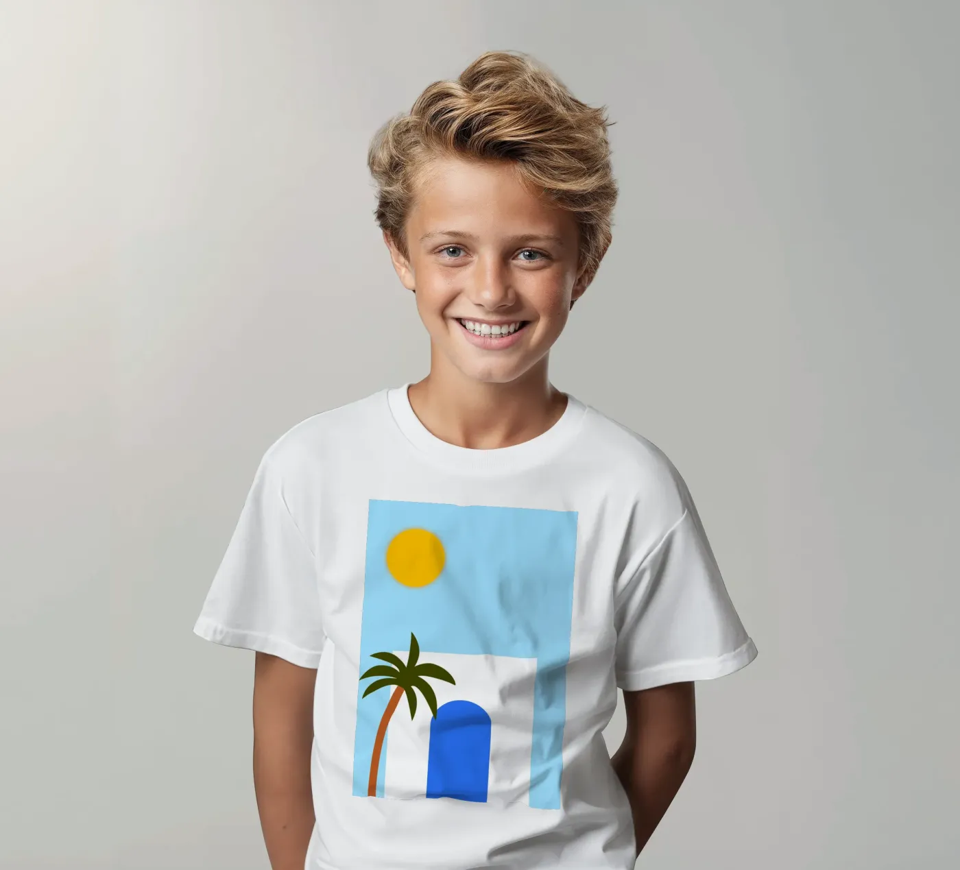 Tunis t-shirt bambini da Mounias Design