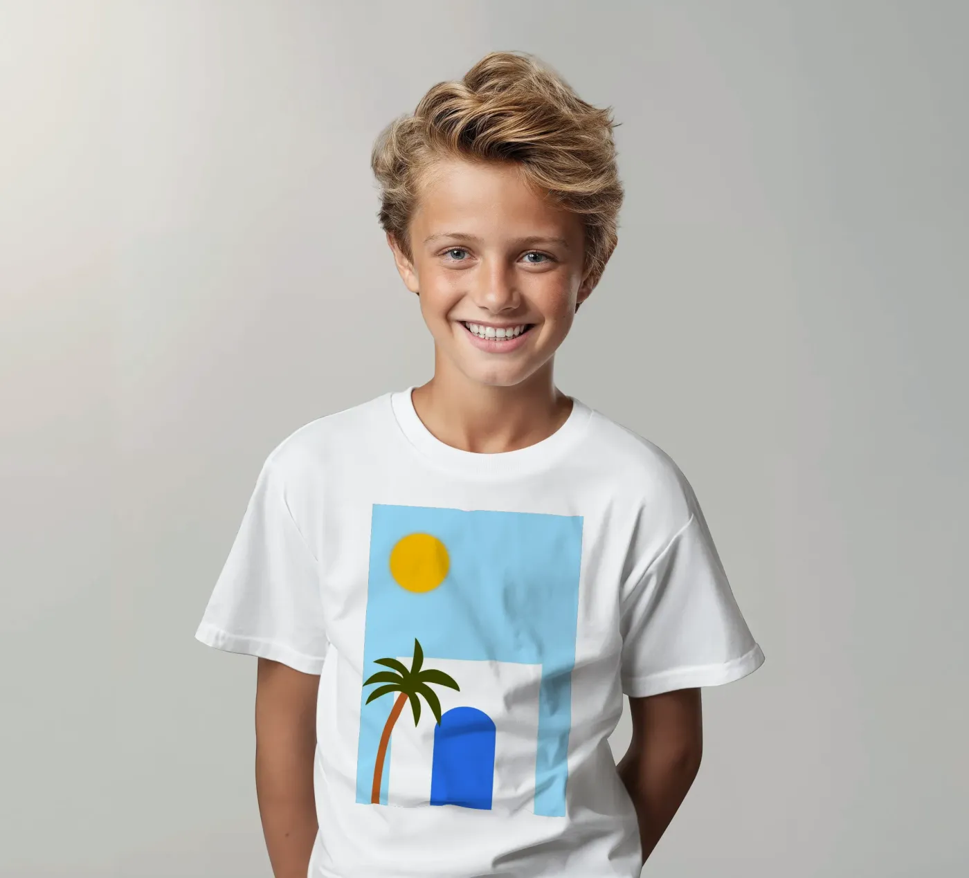 Tunis t-shirt bambini da Mounias Design