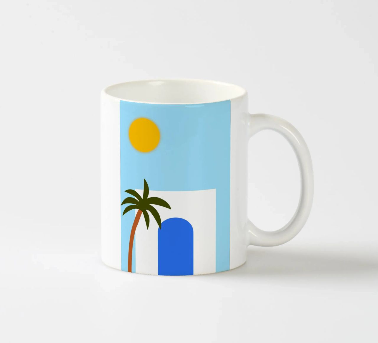 Tunis tazza in ceramica da Mounias Design