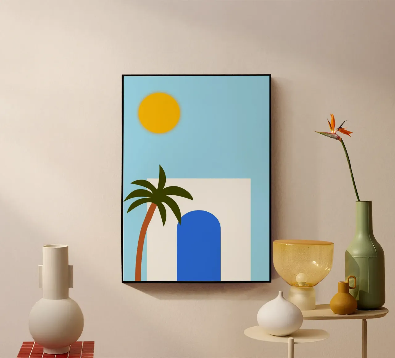 Tunis acryl van Mounias Design