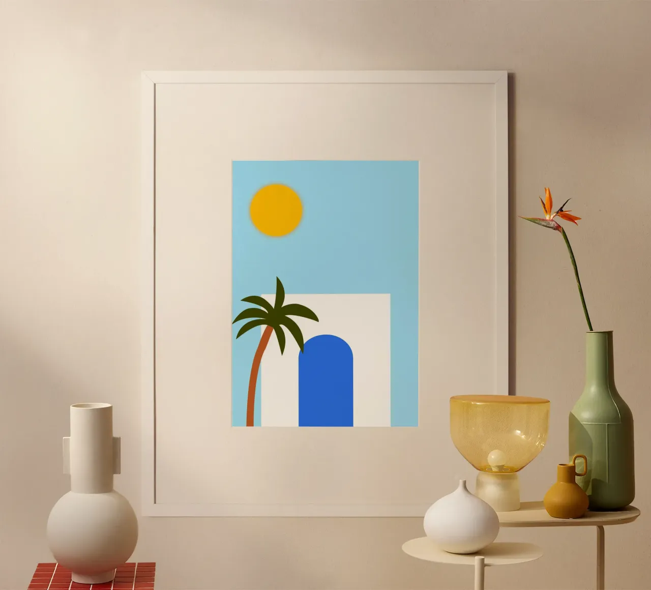 Tunis poster by Mounias Design