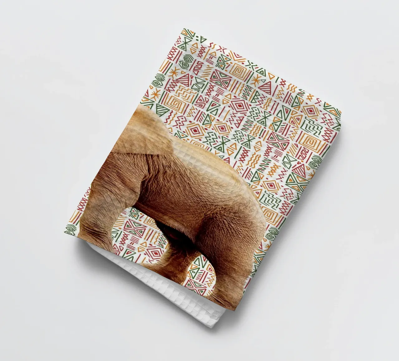 Elefant tea towel by Mounias Design