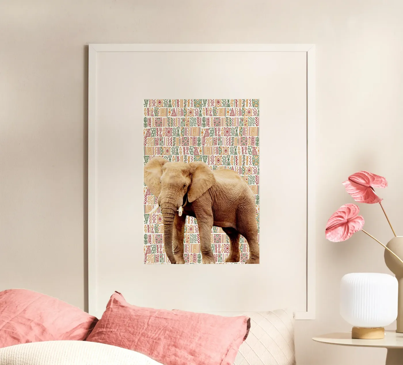 Elefant poster da Mounias Design