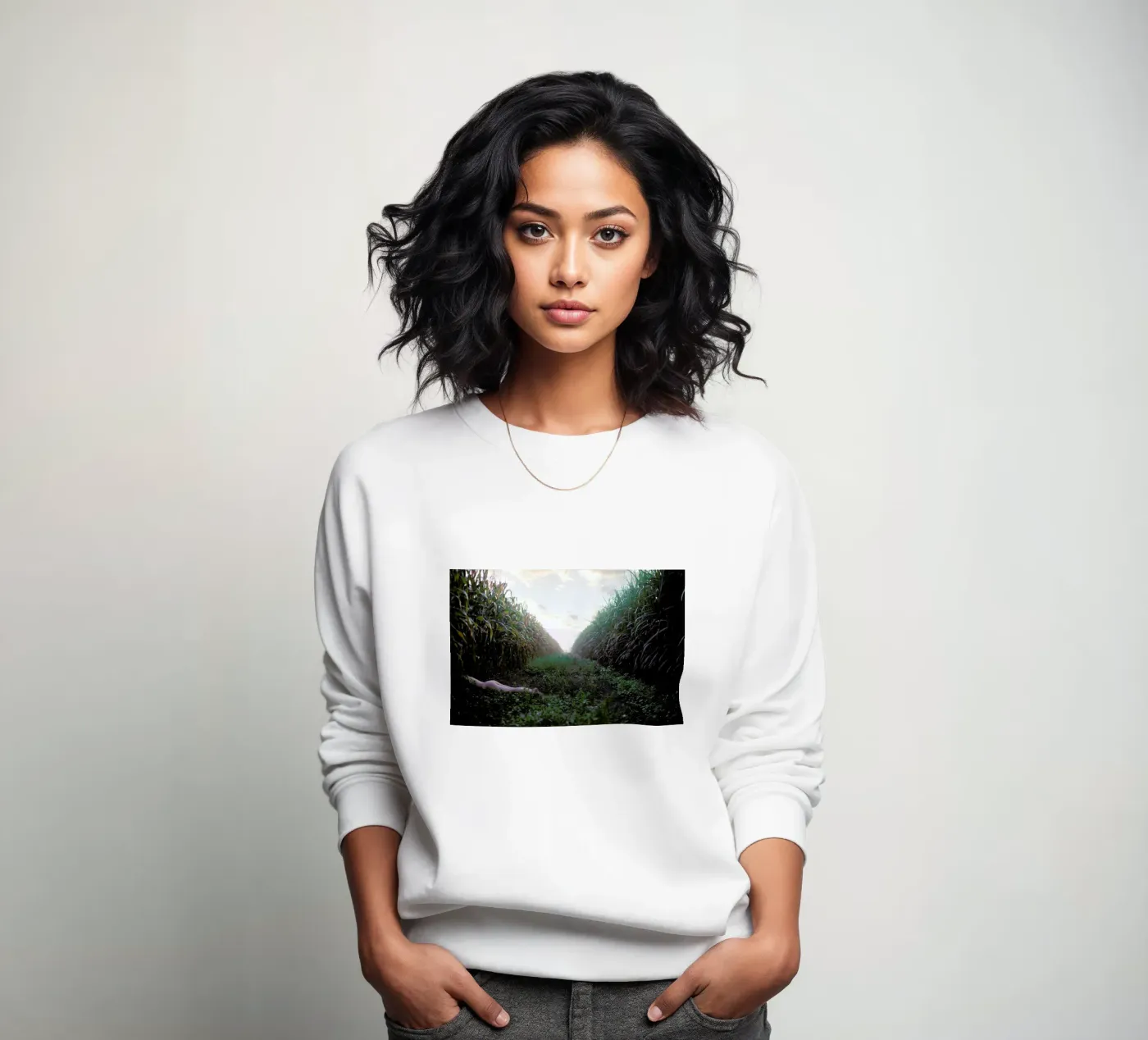 Self Sweatshirt von Ana Topoleanu