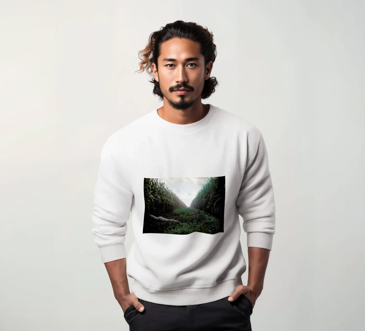 Self sweatshirt van Ana Topoleanu