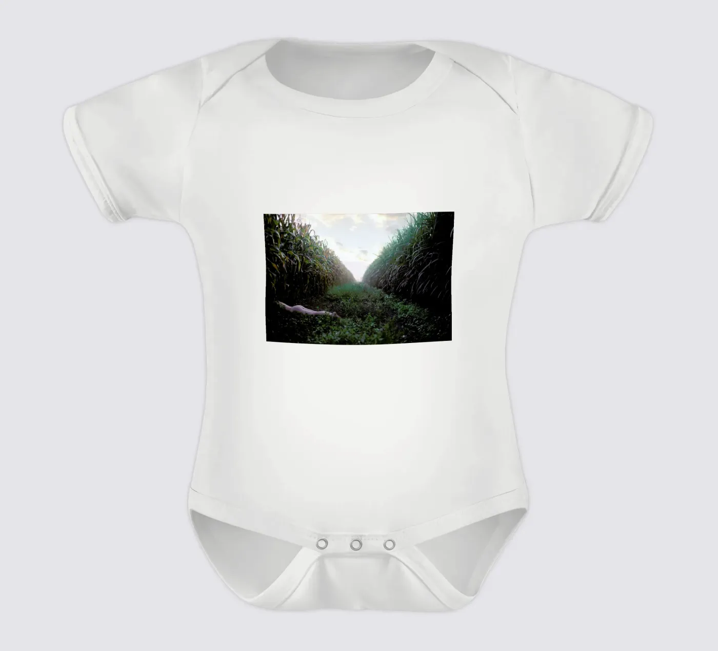 Self Kurzarm Babybody von Ana Topoleanu