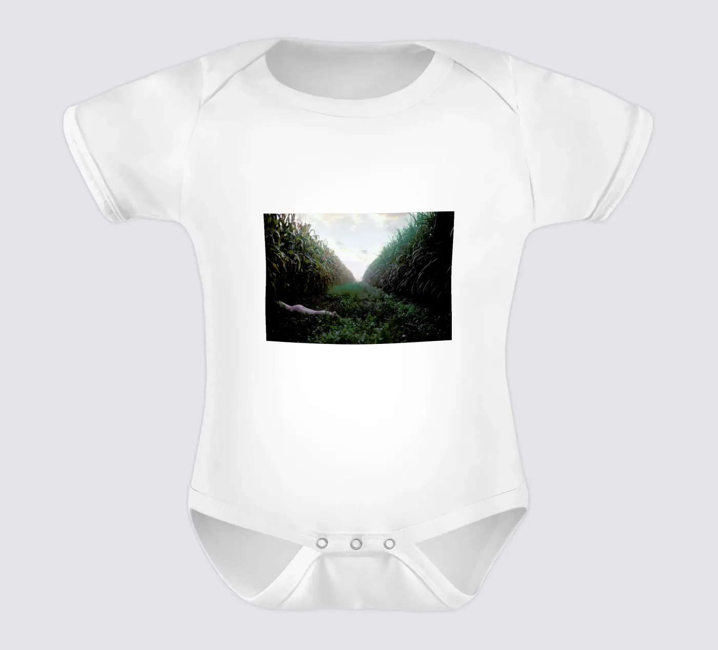 Self Kurzarm Babybody von Ana Topoleanu