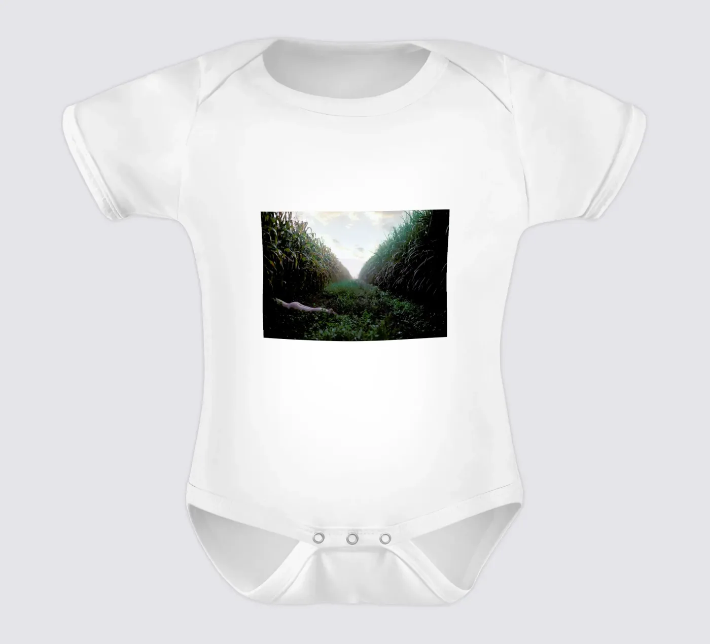 Self Kurzarm Babybody von Ana Topoleanu