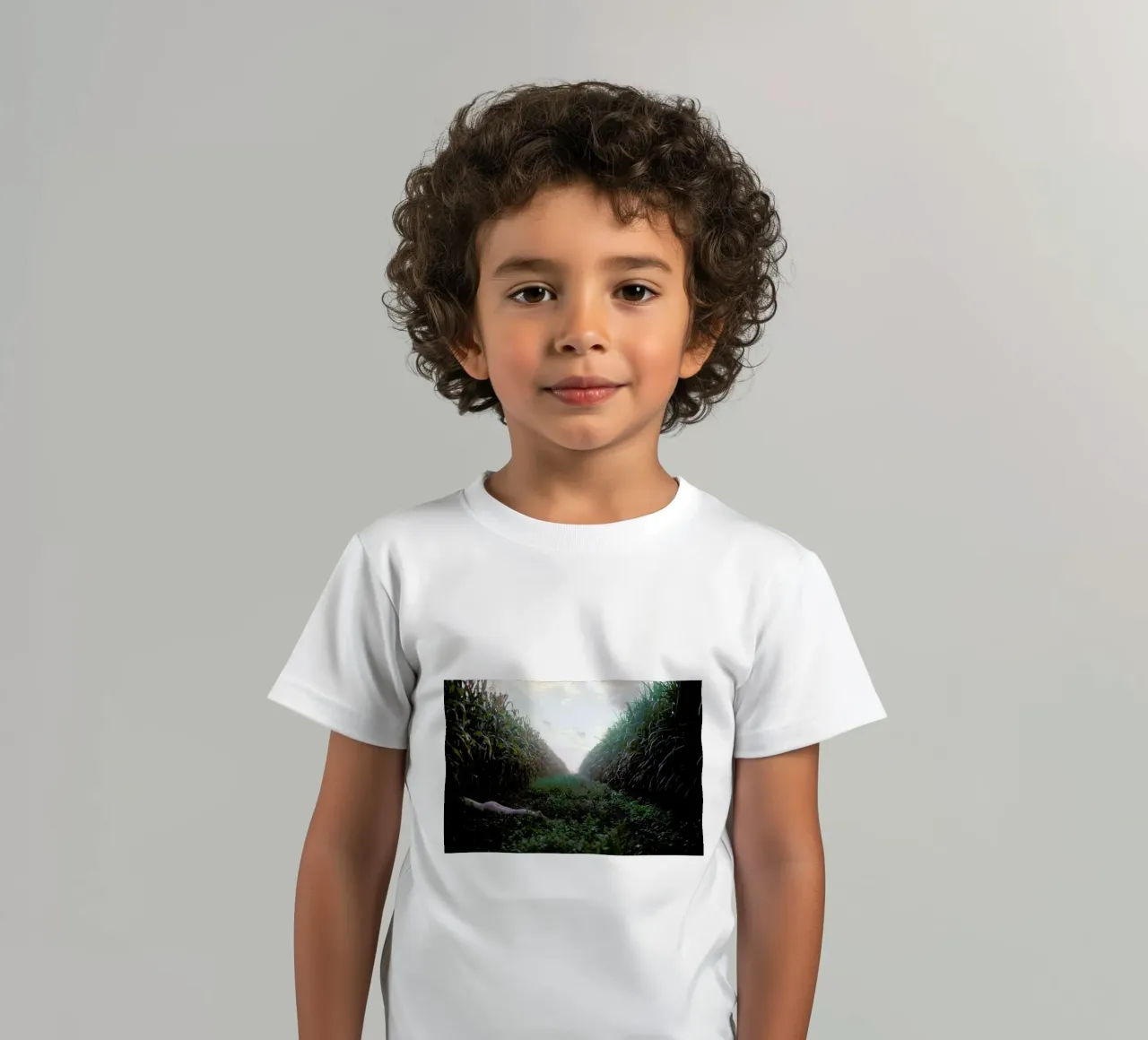 Self kinder t-shirt van Ana Topoleanu