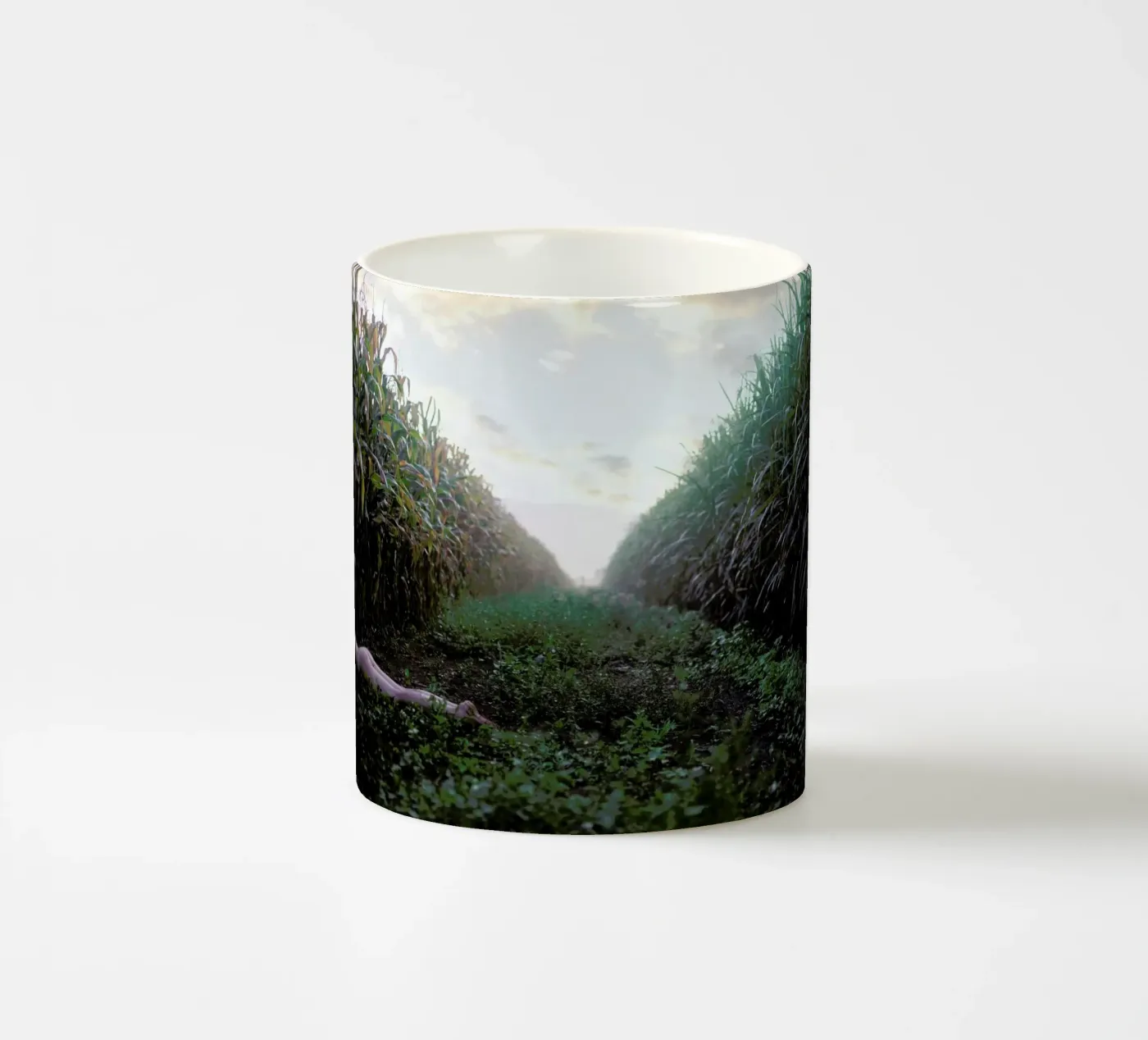 Self ceramic mug by Ana Topoleanu
