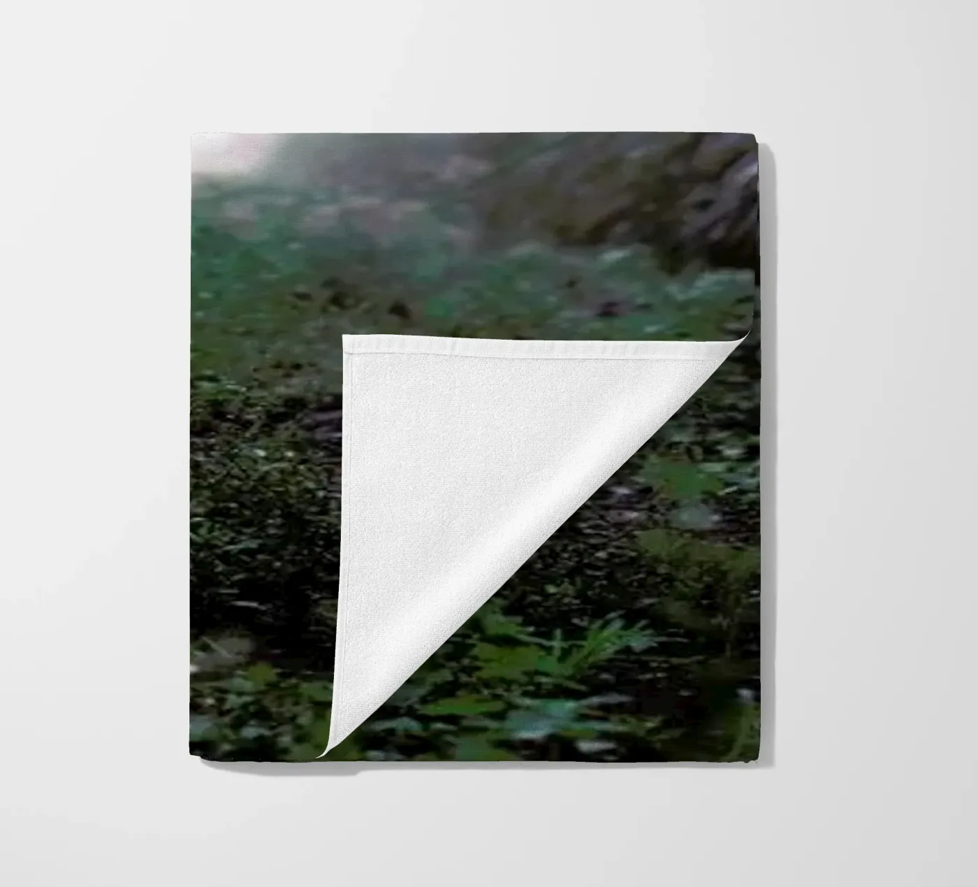 Self beach towel by Ana Topoleanu