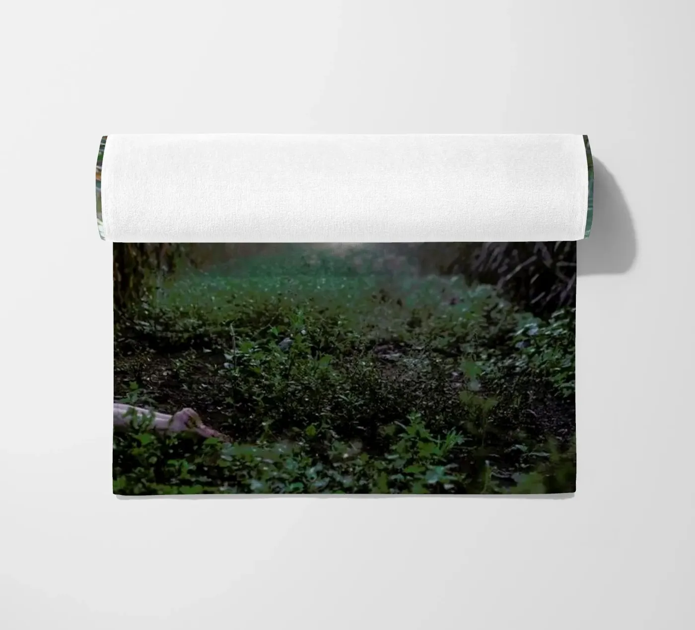 Self beach towel by Ana Topoleanu