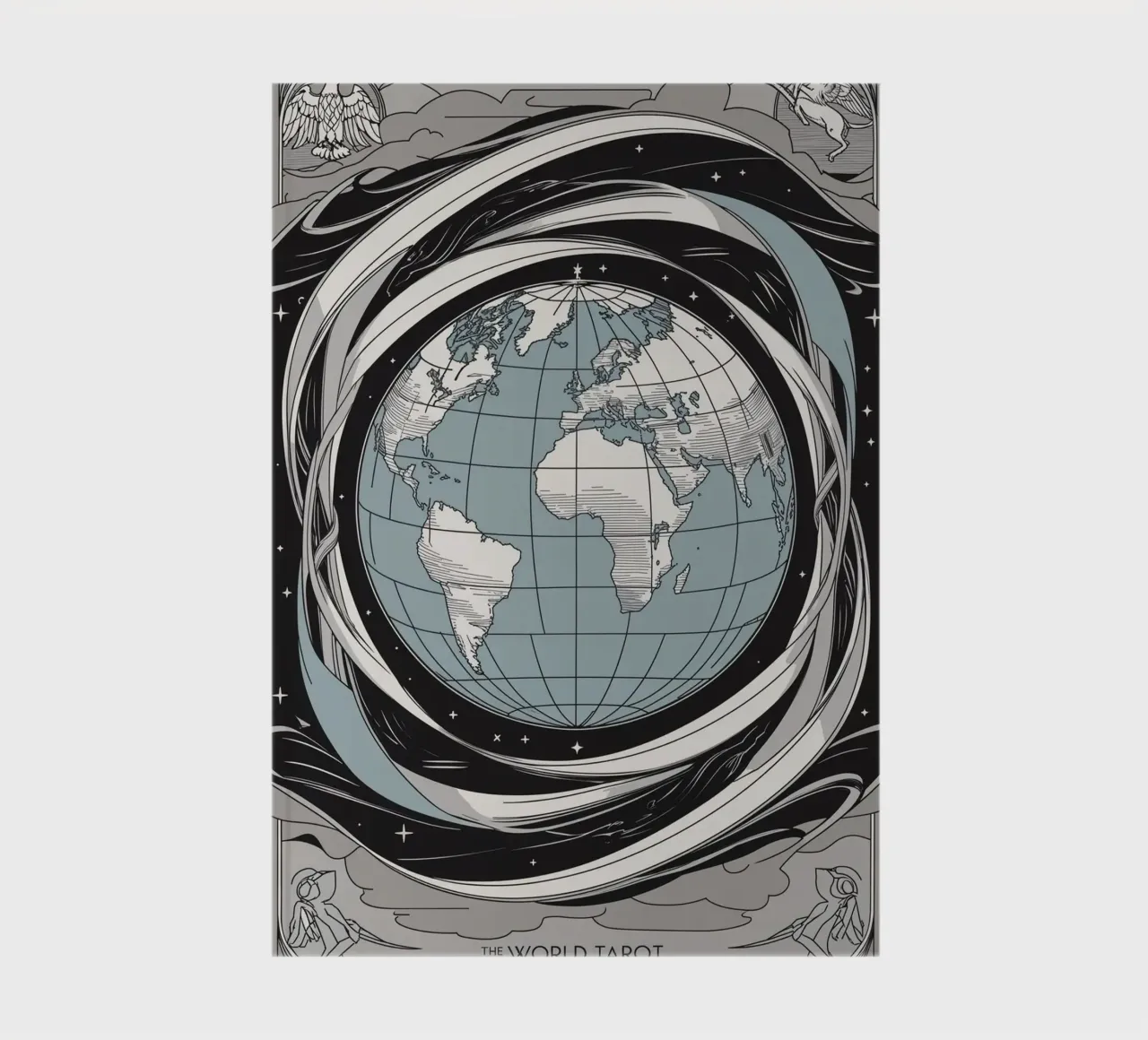 The World - The Cosmic Path to Completion notebook by Mystique & Muse