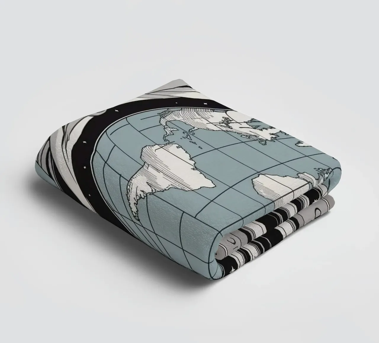 The World - The Cosmic Path to Completion towel by Mystique & Muse