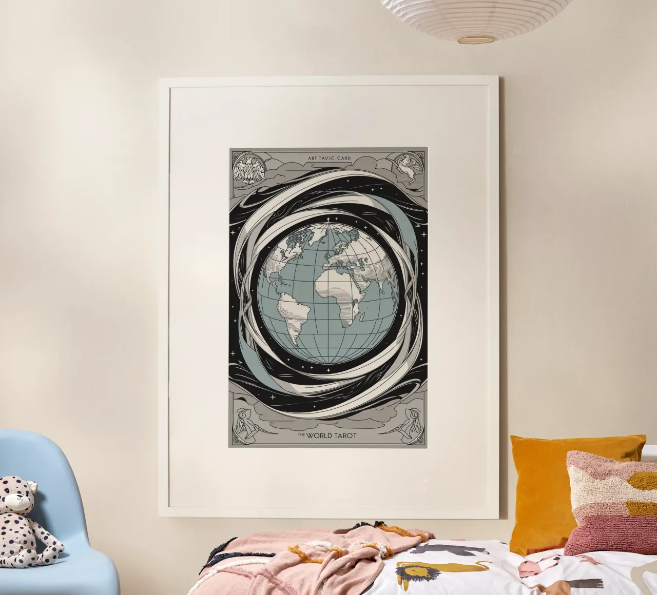 The World - The Cosmic Path to Completion hahnemühle by Mystique & Muse