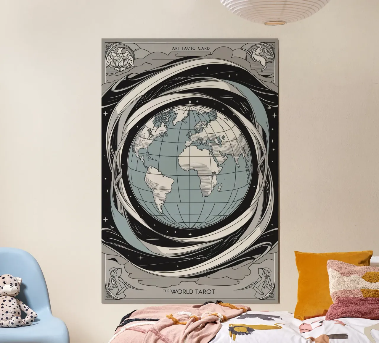 The World - The Cosmic Path to Completion hahnemühle by Mystique & Muse