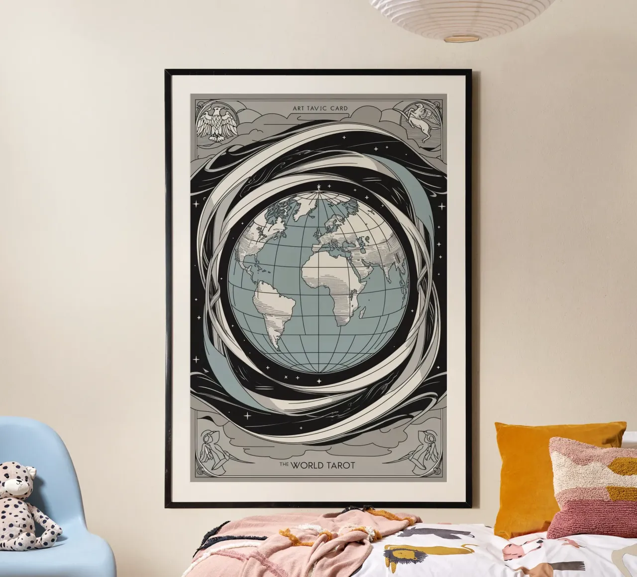 The World - The Cosmic Path to Completion hahnemühle by Mystique & Muse