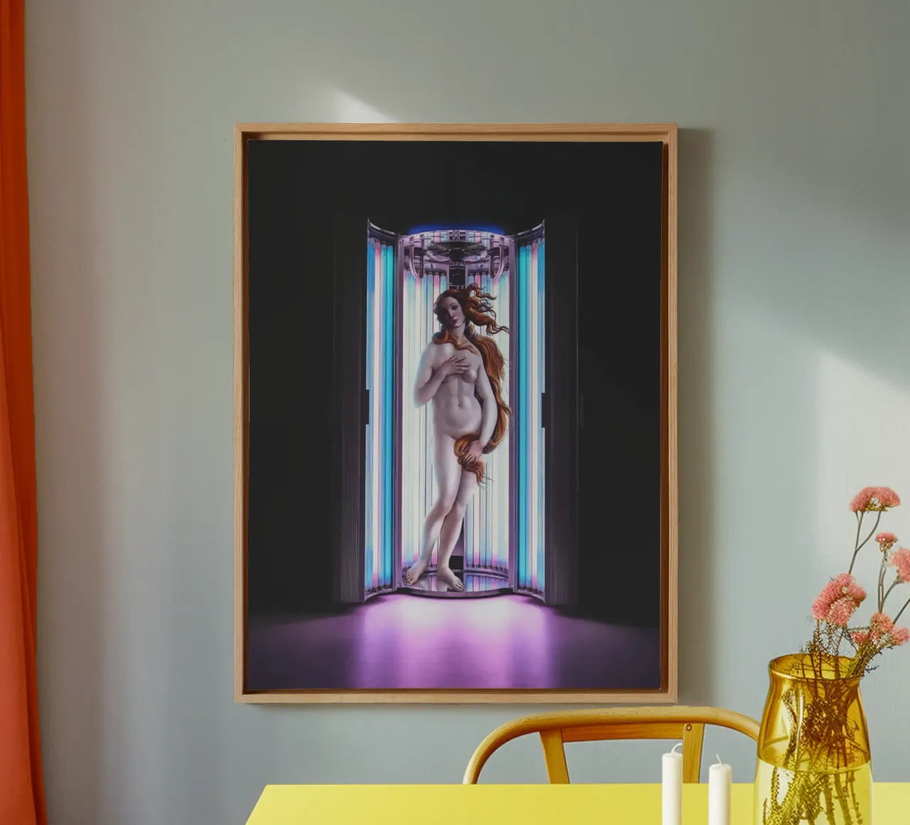 Routine di Venere tela con Cornice a cassetta da 360brain