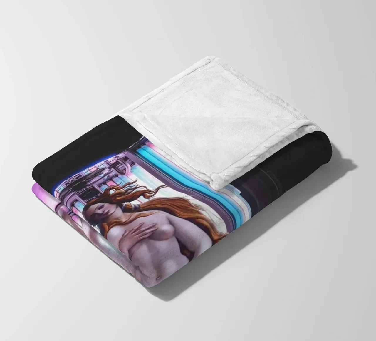 Routine of Venus fleece blanket by 360brain