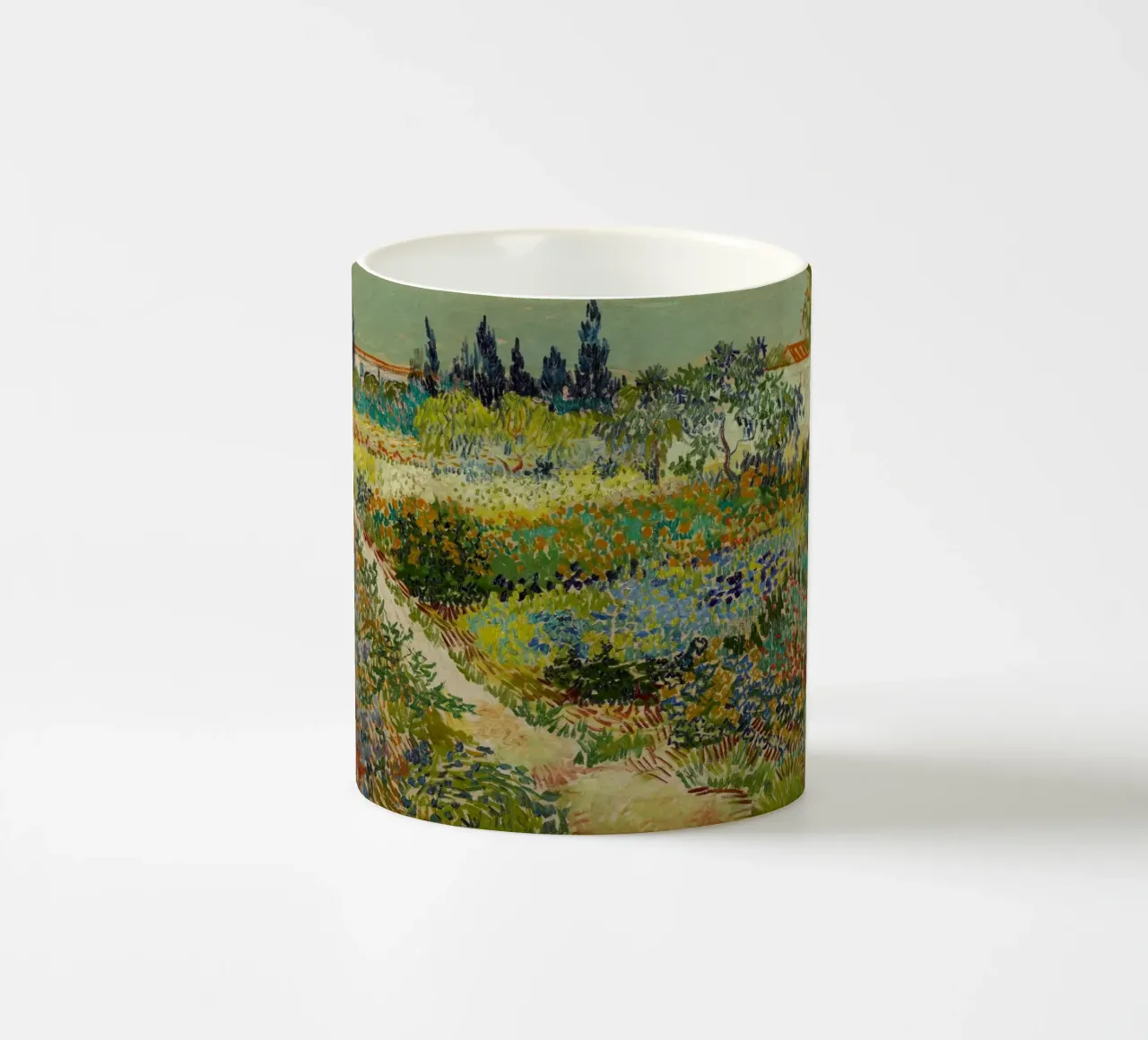 Vincent van Gogh - Giardino di Arles tazza in ceramica da Timeless Artworks