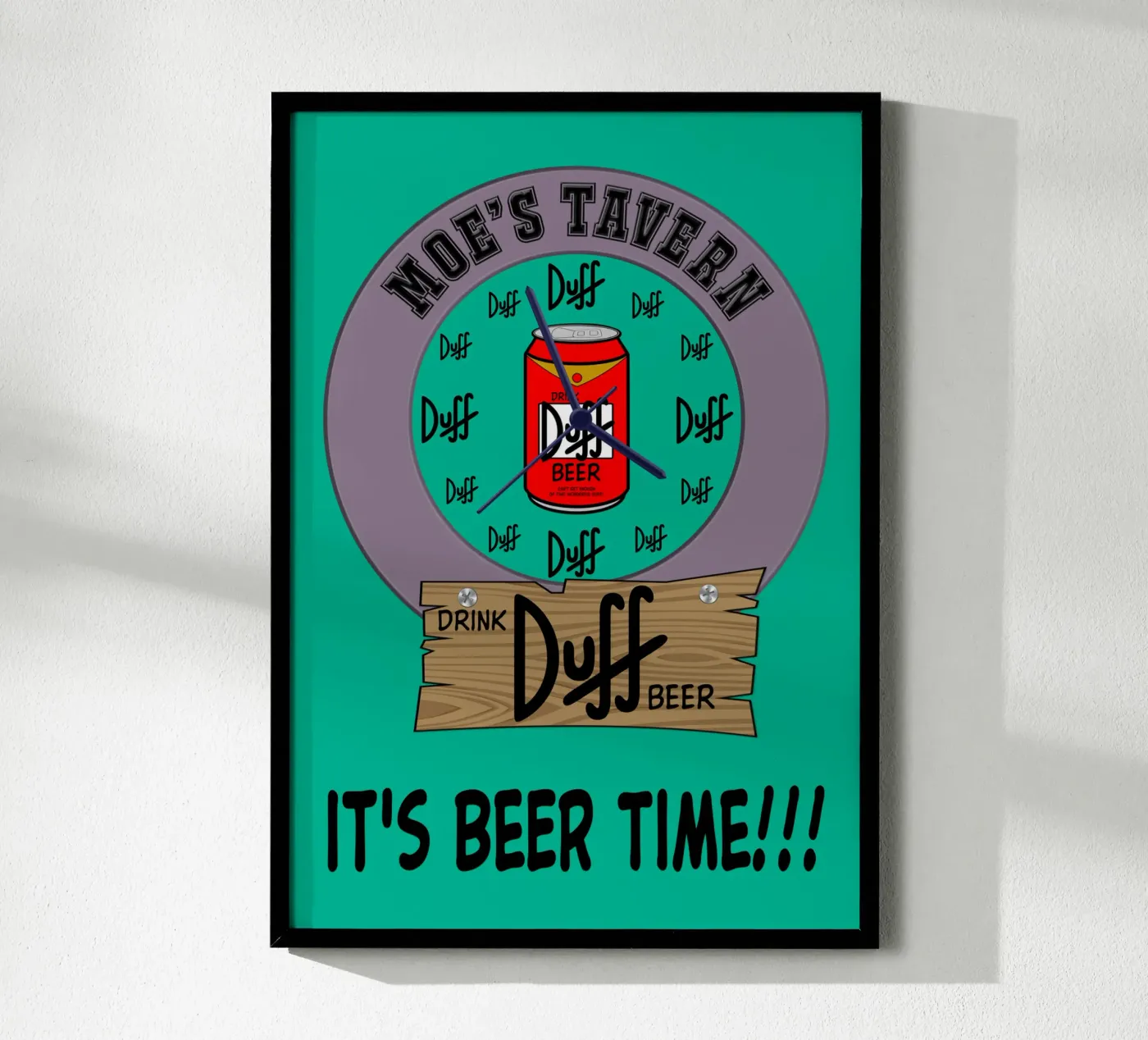 It's Beer Time!!! poster by Sanavlis Studios Company