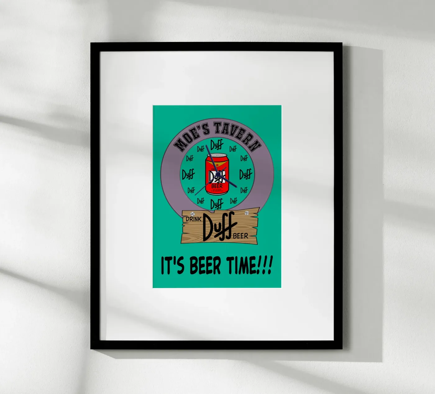 It's Beer Time!!! poster by Sanavlis Studios Company