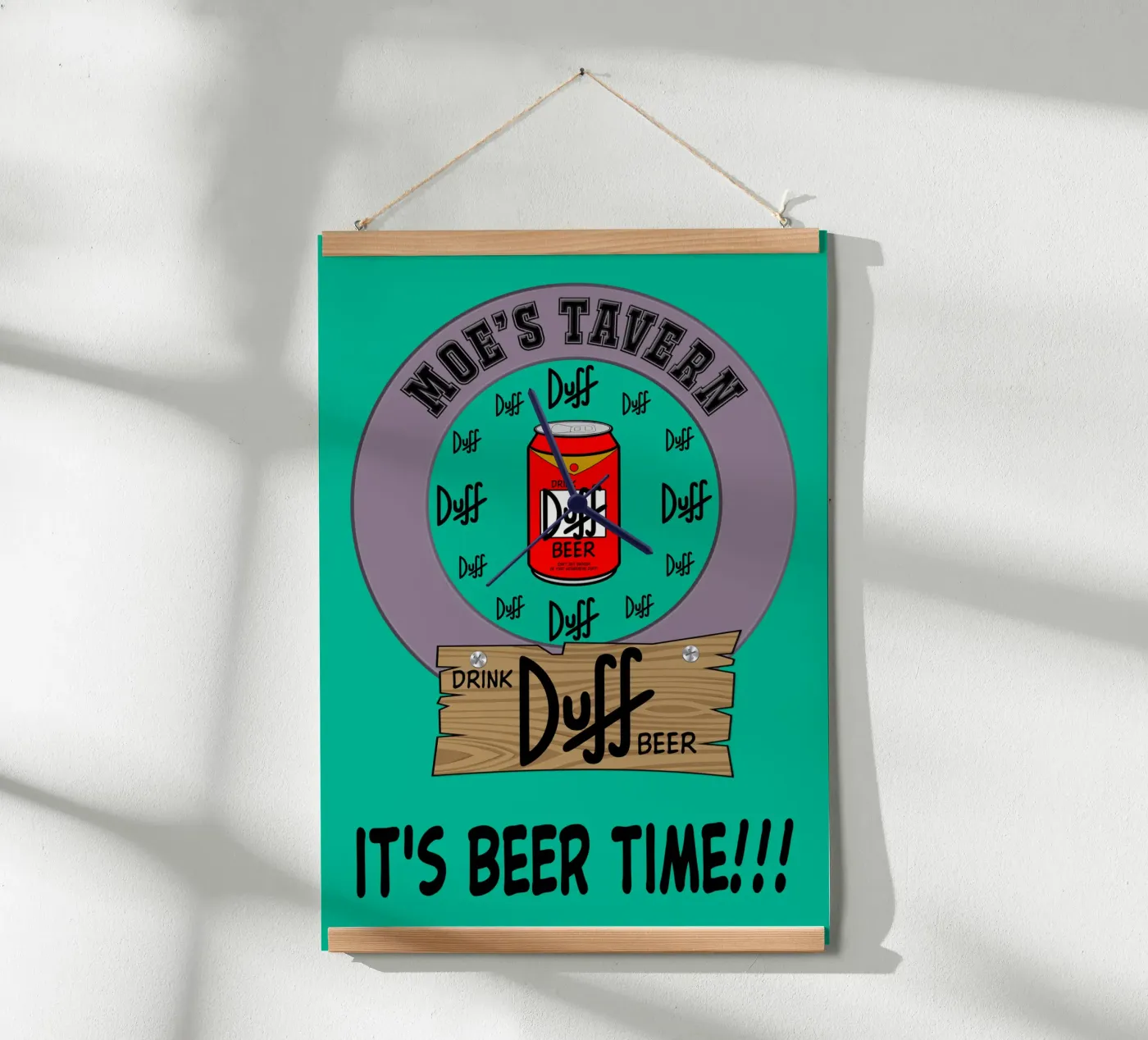 It's Beer Time!!! poster by Sanavlis Studios Company