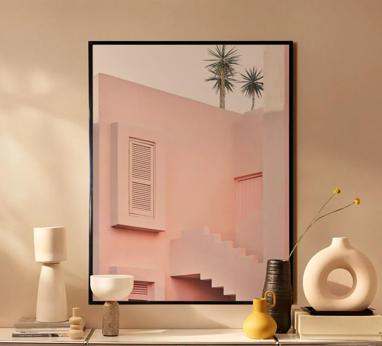 Minimalist architecture - pastel dreams hahnemühle by Whole©
