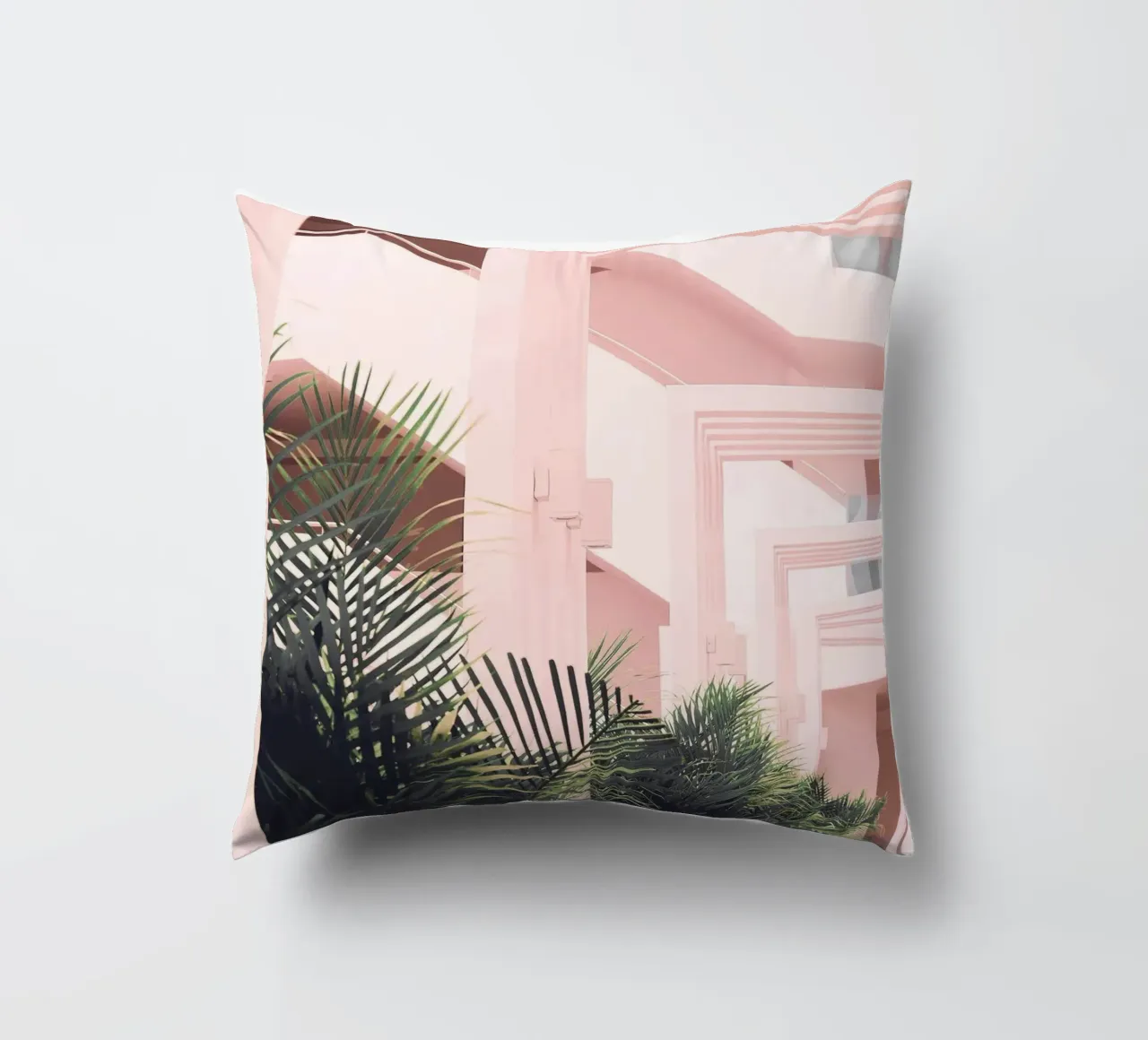 Armonia geometrica - design architettonico moderno cuscino da Whole©