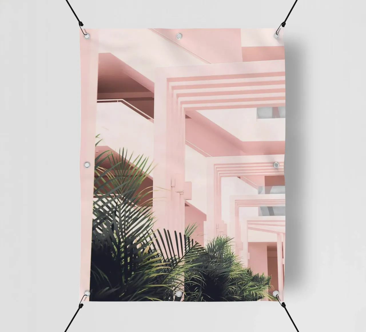Armonia geometrica - design architettonico moderno telo in pvc da Whole©
